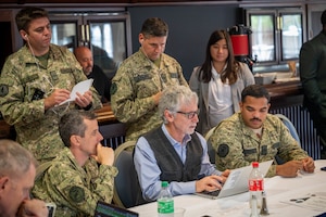 Members of the Ecuador and Uruguay armed forces visited Vandenberg Space Force Base for a space familiarization tour 21-23 May. During the visit, participants received briefings on U.S. Space Forces - Space, the Combined Space Operations Center, Space Domain Awareness, and Space-Track.org. Additionally, participants received a tour of the installation including two launch sites and the installation museum. By hosting countries who are new to Space Domain Awareness, the U.S. can share best practices and encourage norms of behavior in space. (U.S. Space Force photo by David Dozoretz)