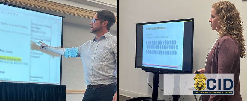 Two Army CID Crime Lab Experts Present at Regional Conference in South Carolina