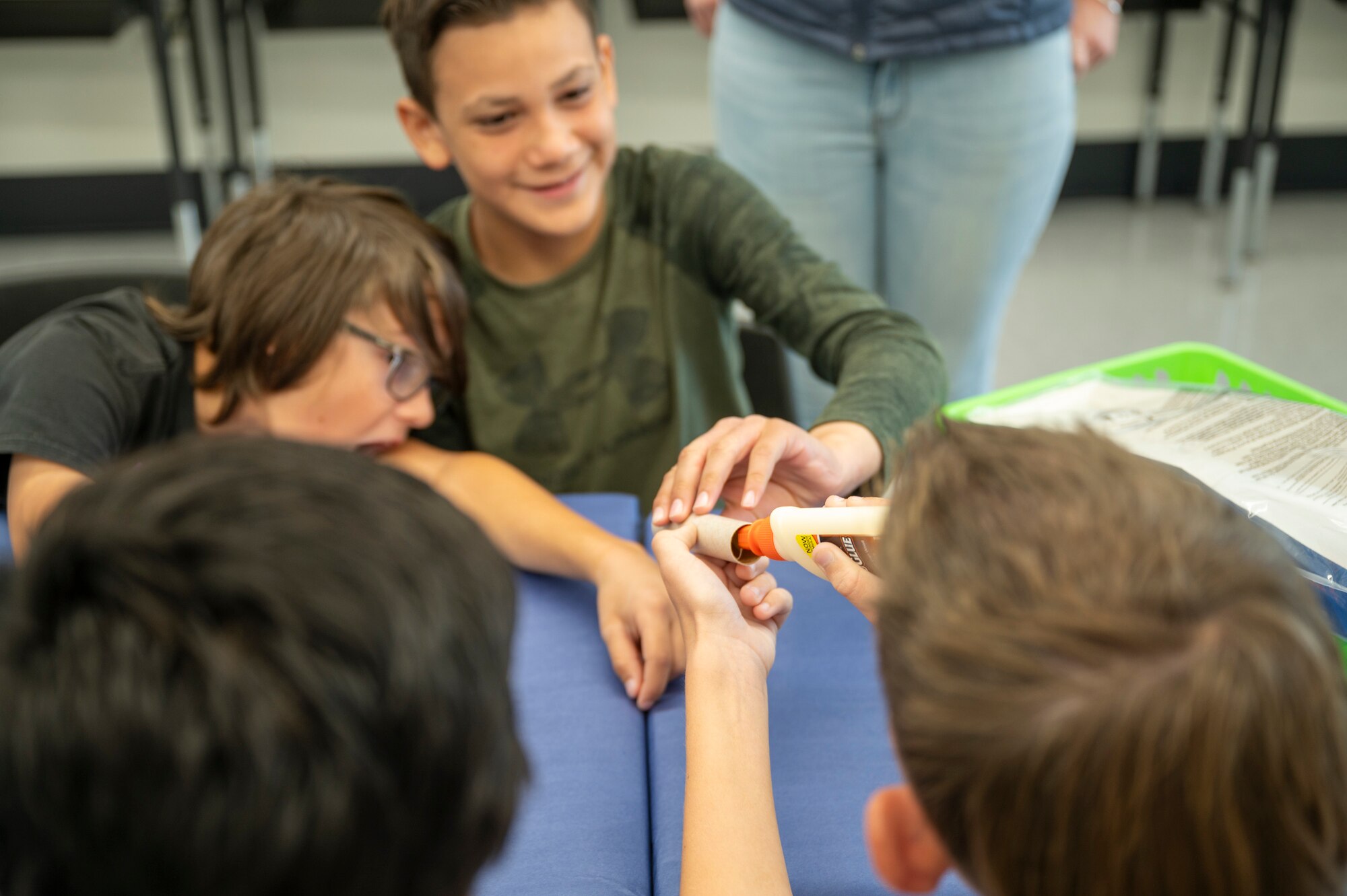 Students at Irving Branch Elementary School on Edwards AFB built, painted and launched 12 rockets as part of a practical science, technology, engineering and mathematics project. This hands-on experience allows the student to extend what they have learned in the classroom to the real world.