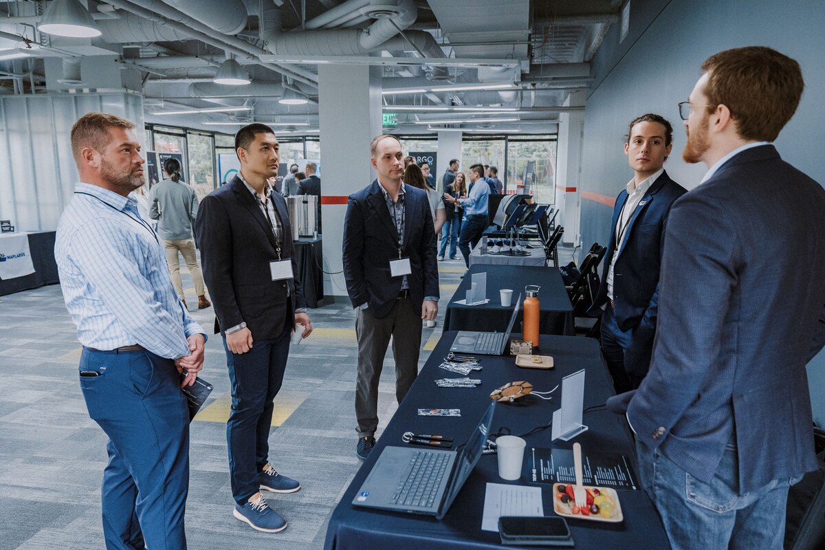 At the SpaceWERX Innovate to Accelerate (I2A) Expo Day, companies from the spring 2024 Tactical Responsiveness Space award cohort showcased their capstone projects to the public in El Segundo, California, April 24, 2024.
