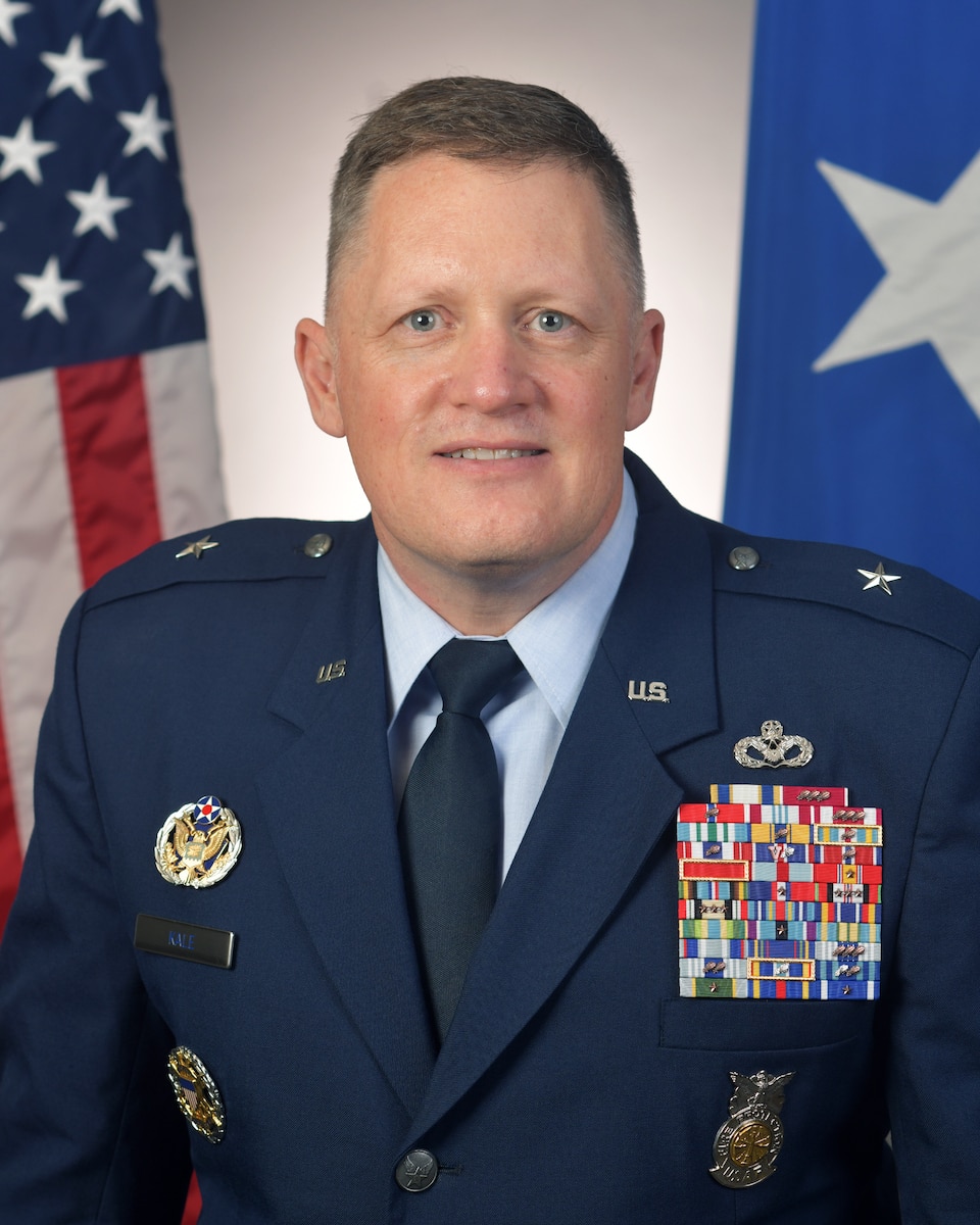 This is the official portrait of Brig. Gen. William Kale.