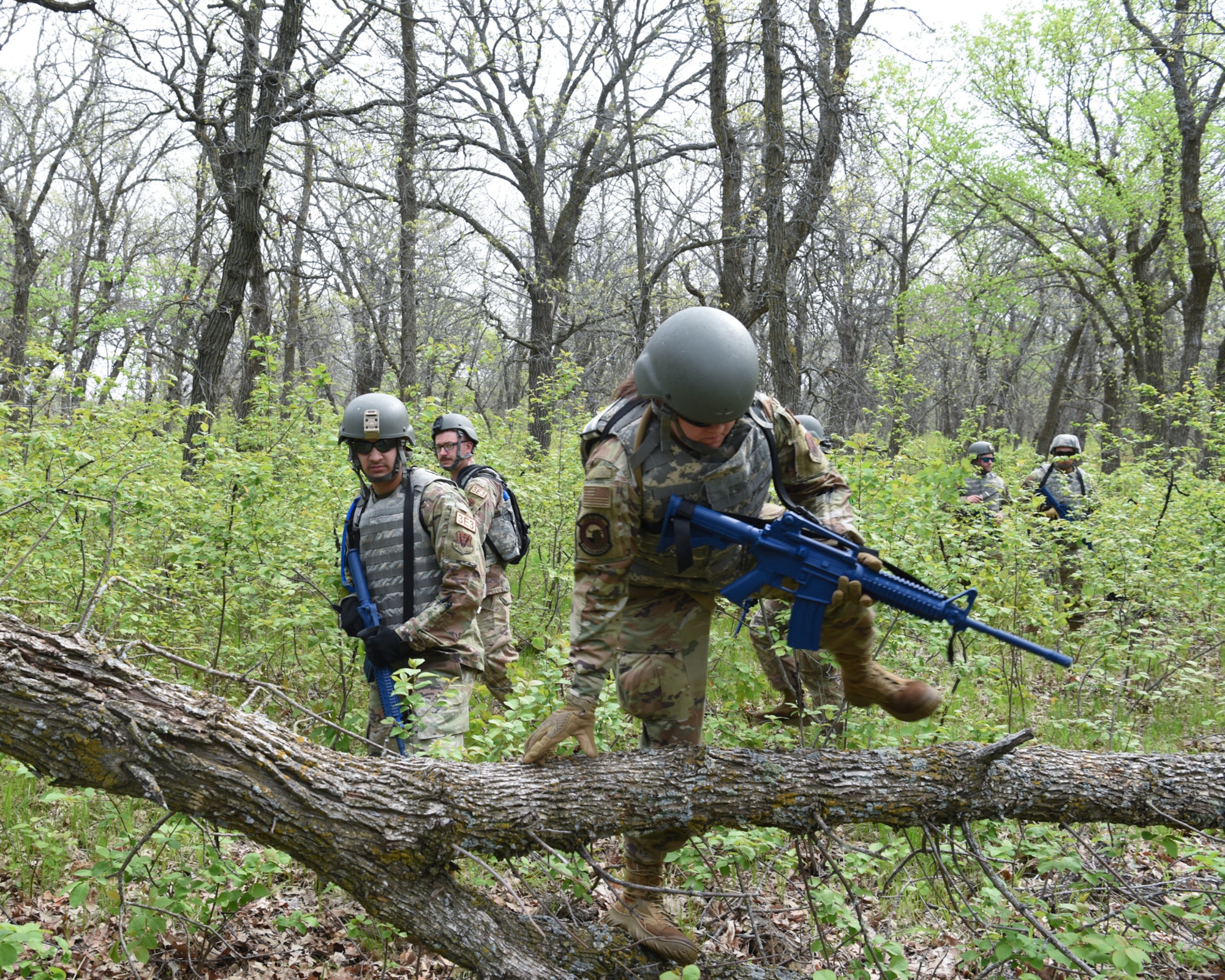 Airmen train at Camp Grafton