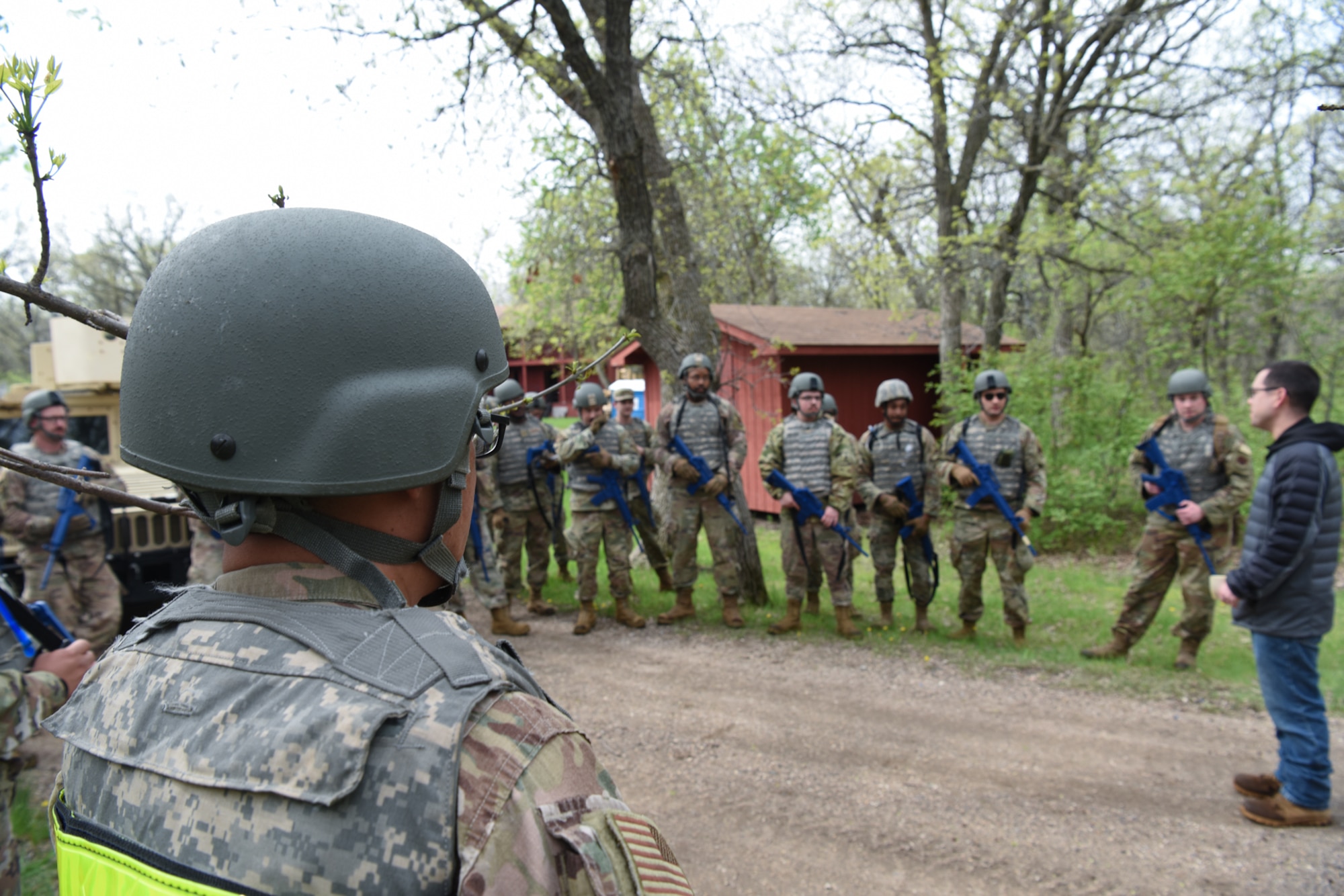 Airmen train at Camp Grafton