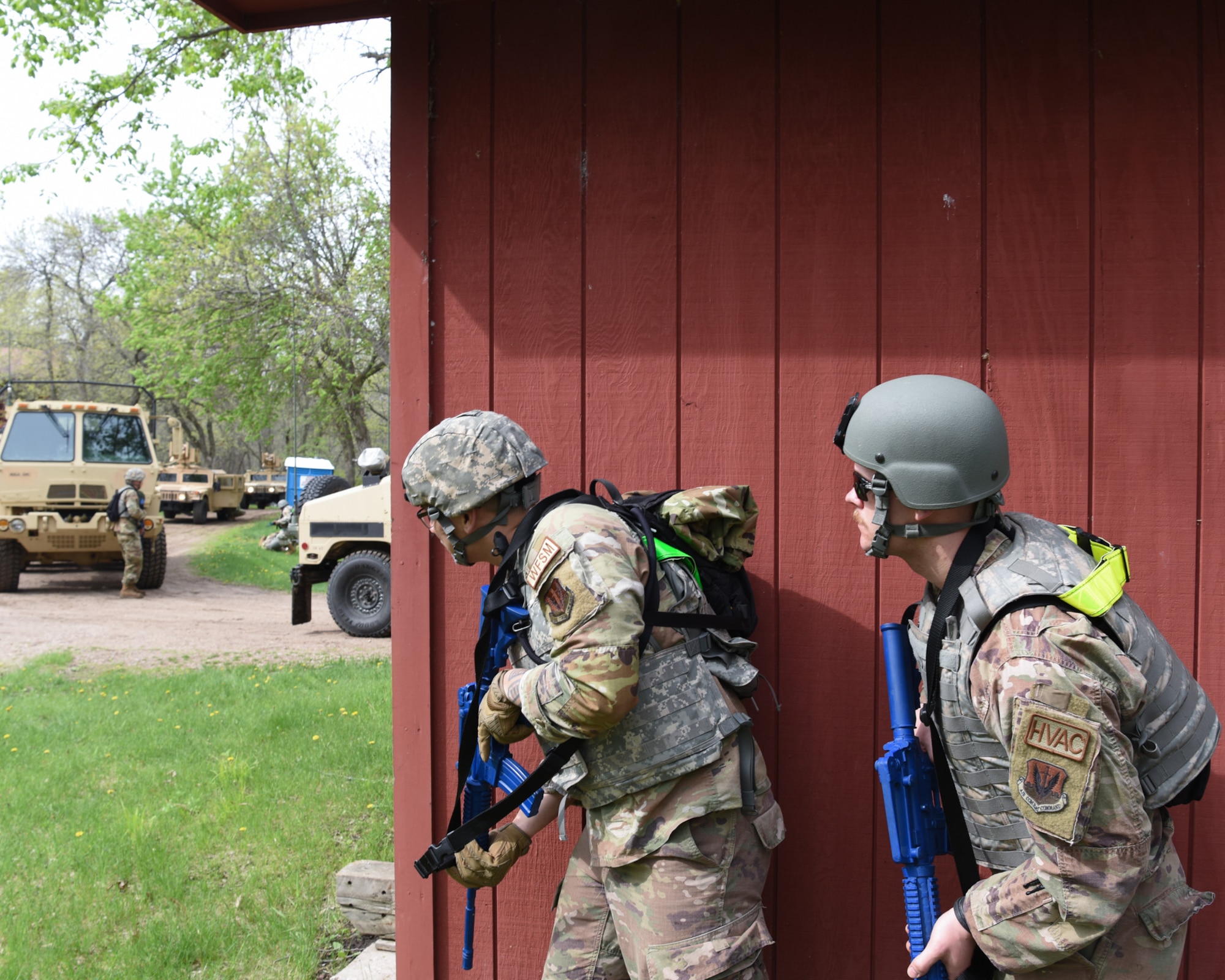 Airmen train at Camp Grafton