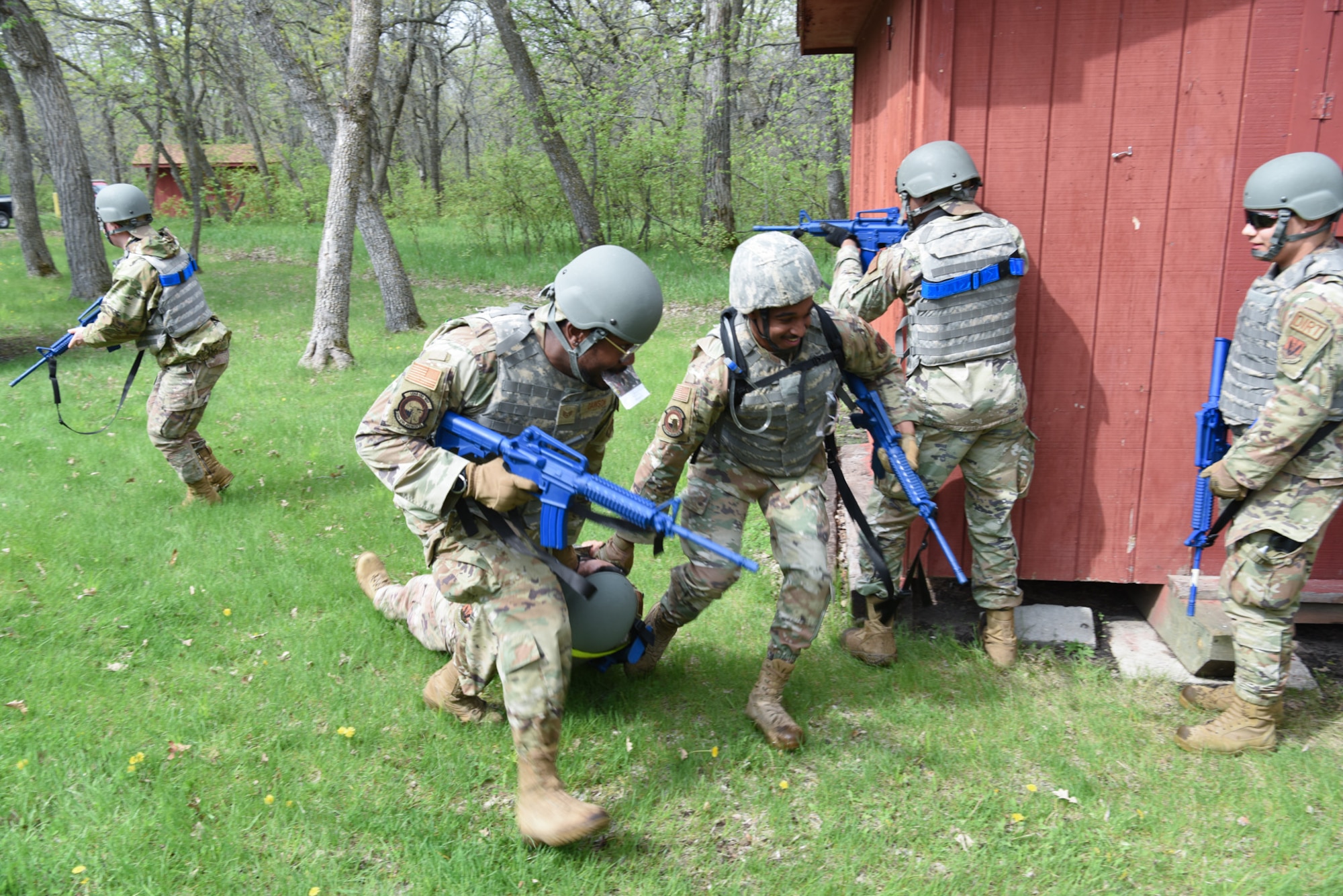 Airmen train at Camp Grafton