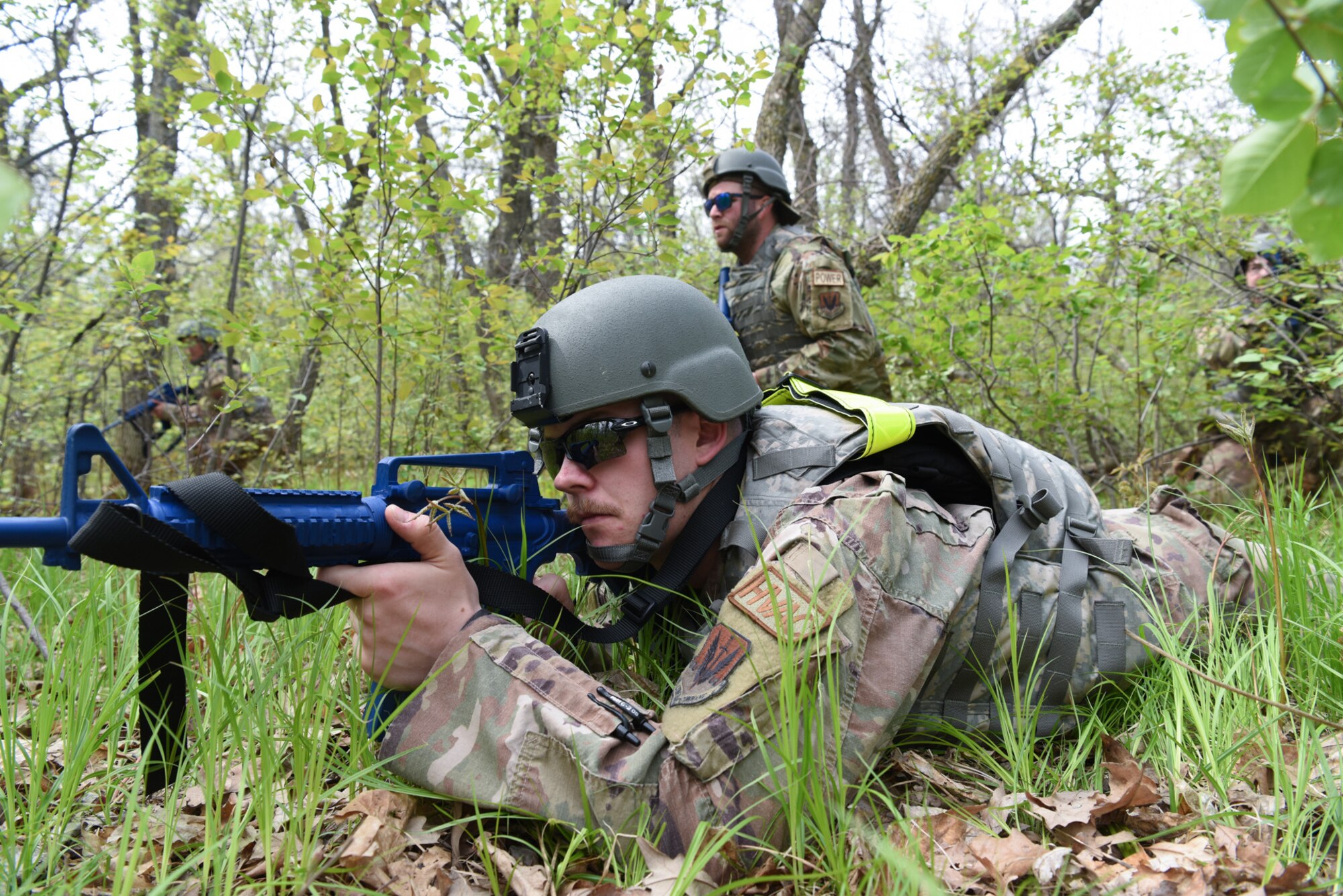 Airmen train at Camp Grafton