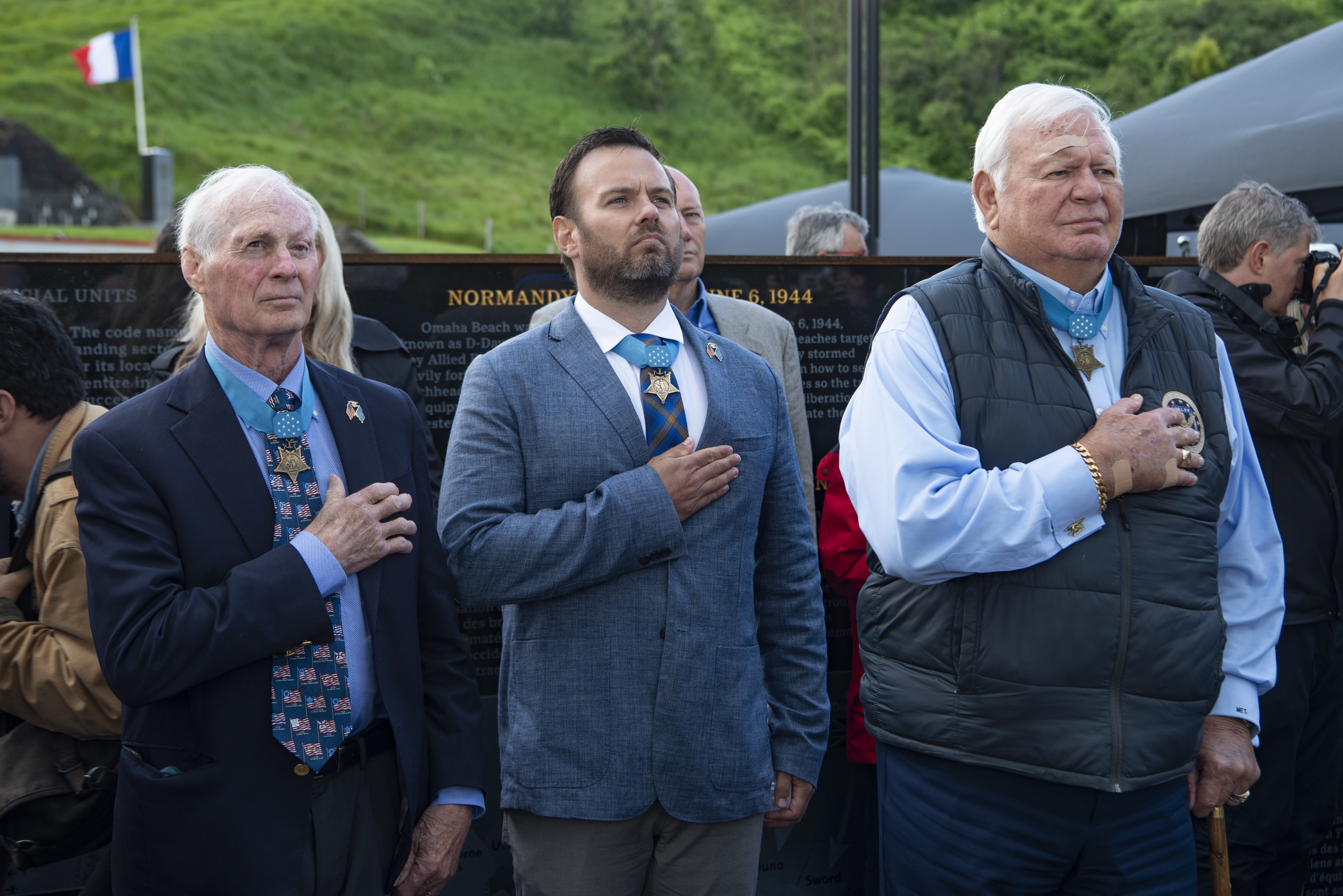 Naval Special Warfare Dedicates Normandy NCDU, S&R Monument Park