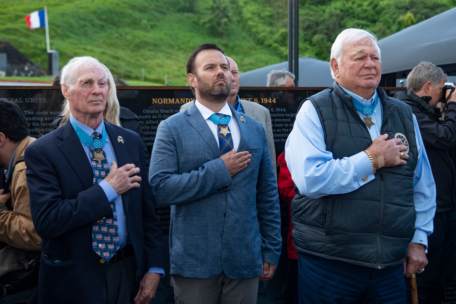 Naval Special Warfare Dedicates Normandy NCDU, S&R Monument Park