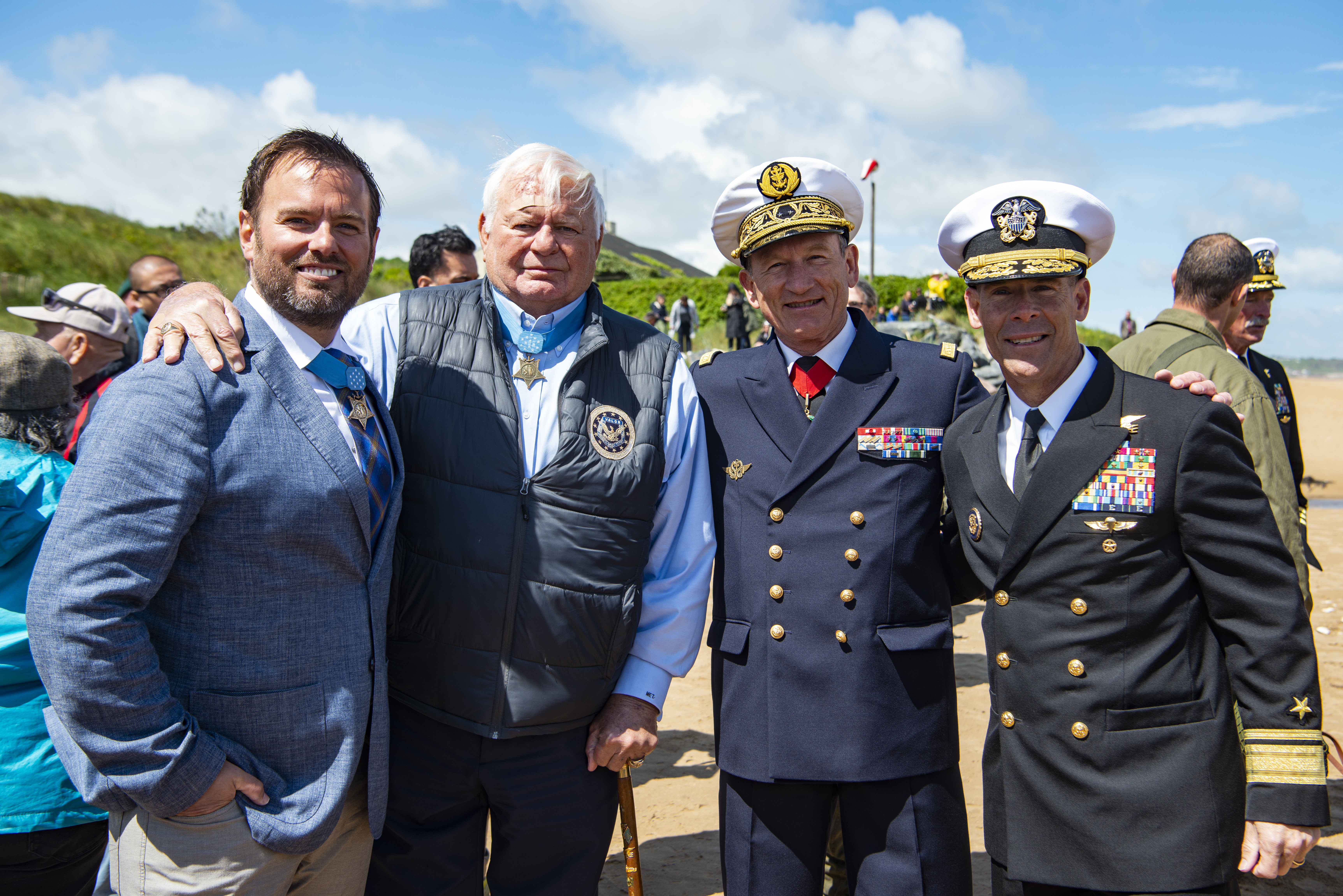 Naval Special Warfare Dedicates Normandy NCDU, S&R Monument Park
