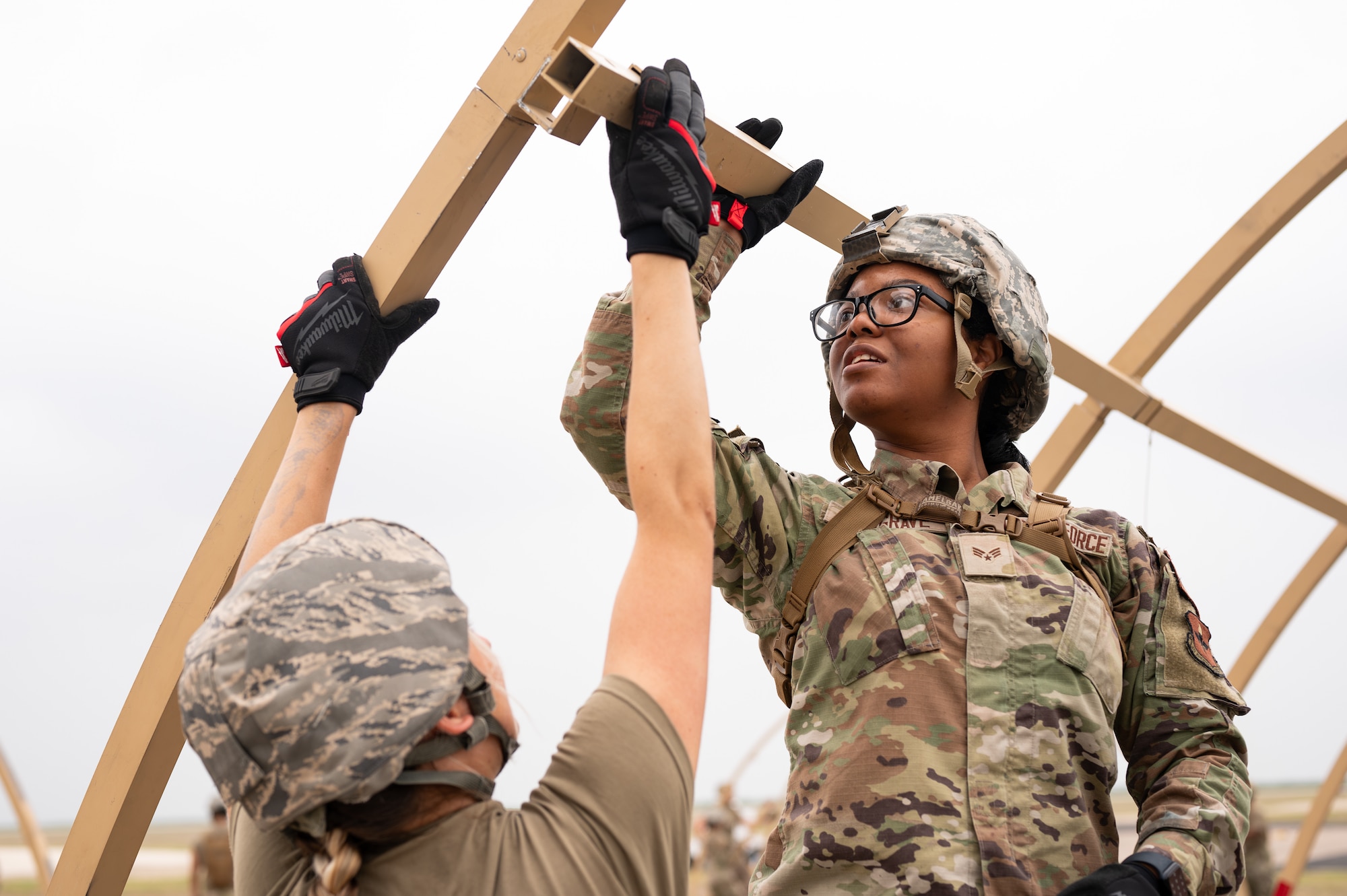 The 47th Flying Training Wing conducted Operation Titan Haymaker, a large-scale exercise, May 23, 2024, to familiarize first-term enlisted Airmen and Company Grade Officers on what to expect in an austere deployed environment. The exercise employed Agile Combat Employment (ACE) elements into the objectives.