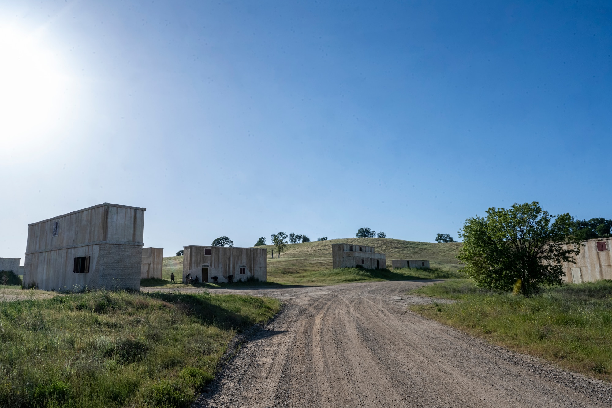 Fort Hunter-Liggett in Jolon, California provided many opportunities for building clearing and base defense during Exercise HADES SENTINEL, May 1, 2023.