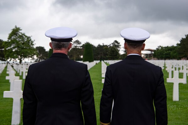 Naval Special Warfare Dedicates Normandy NCDU, S&R Monument Park