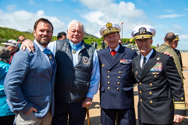 Naval Special Warfare Dedicates Normandy NCDU, S&R Monument Park