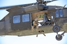 Sling load helicopter training at Combat Support Training Exercise