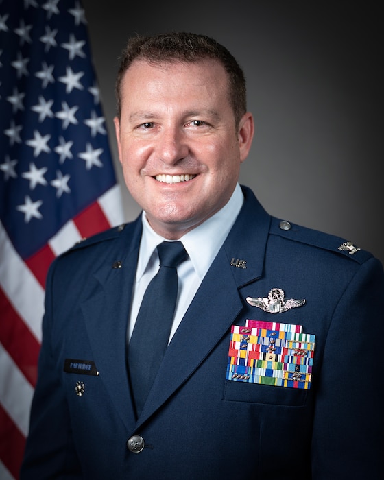 Col. Adam J. Partridge Official Photo
