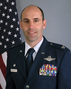 Official photo of Col. Matt “Pitch” McDonough, commander, 113th Wing, District of Columbia Air National Guard