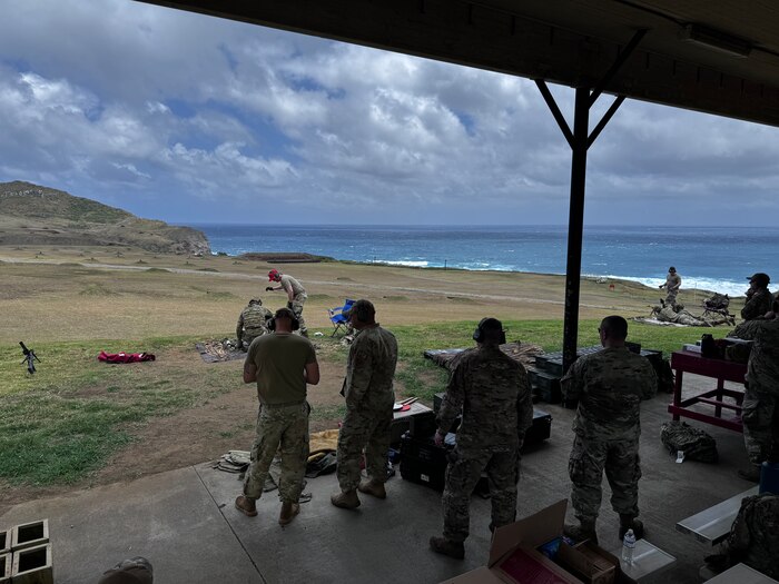 Airmen train in Hawaii