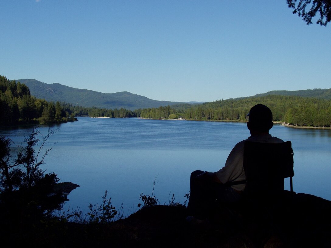 Photo of Campsite 14 at Albeni Cove, Idaho.