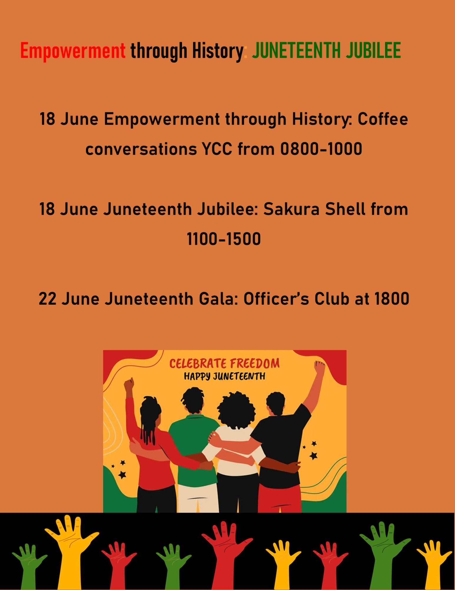 Juneteenth Events gt Yokota Air Base gt Latest Announcements