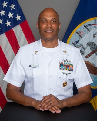 Official portrait of Command Master Chief Kenneth Nixon, command senior enlisted leader of Naval Station Guantanamo Bay., Cuba.