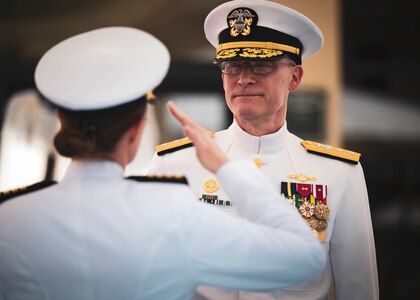 Forward Deployed Regional Maintenance Center Change of Command