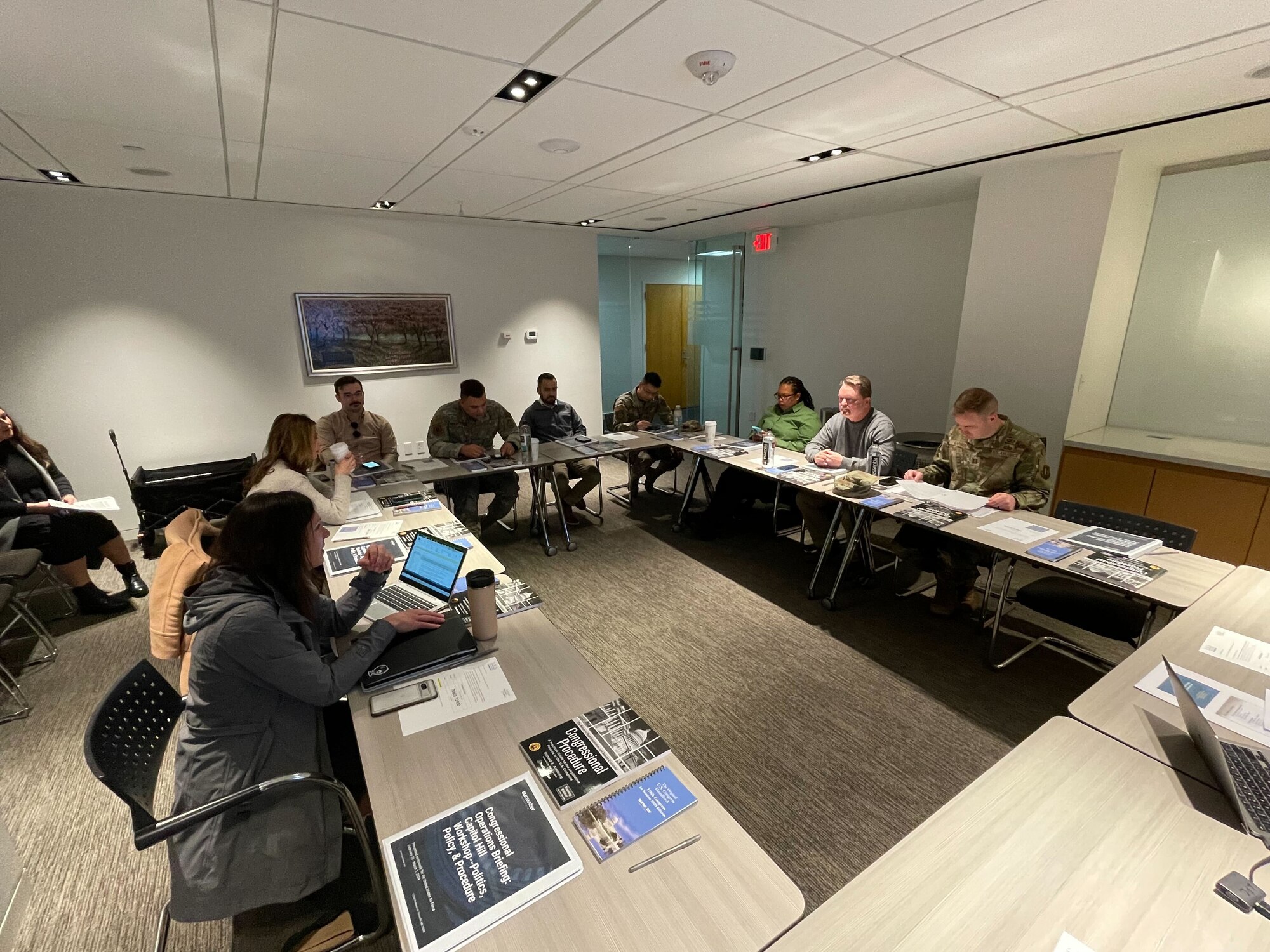 ATAC-16 team members attend a congressional seminar in Washington D.C. (Courtesy Photo)