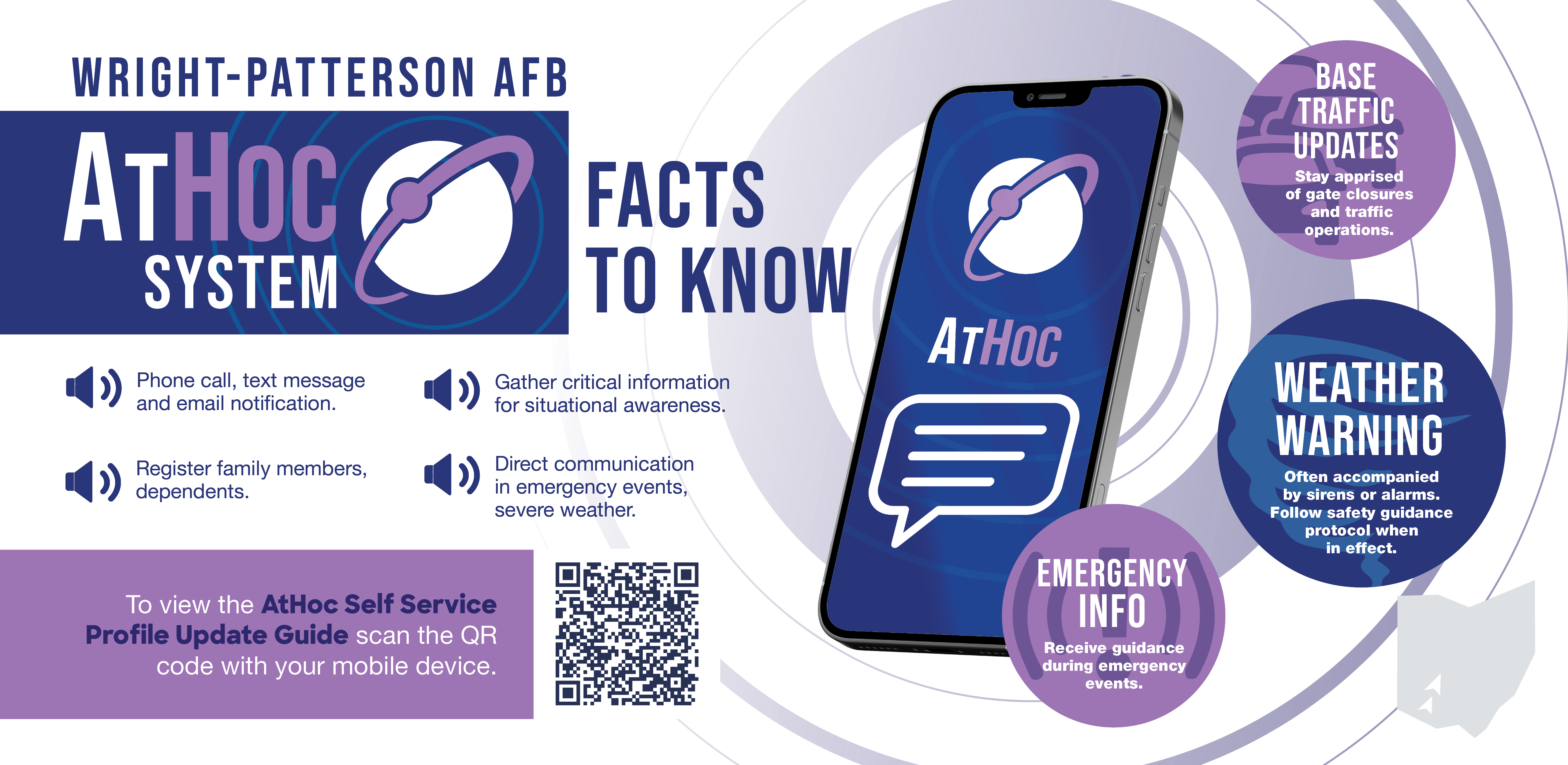 WrightPatt AFB AtHoc Notification System