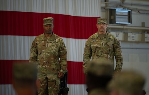  The official ceremony of the U.S. Army’s Joint Tactical Ground Station missile warning systems to the U.S. Space Force took place at Peterson Space Force Base, Colo., June 7.