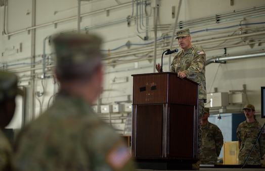  The official ceremony of the U.S. Army’s Joint Tactical Ground Station missile warning systems to the U.S. Space Force took place at Peterson Space Force Base, Colo., June 7.