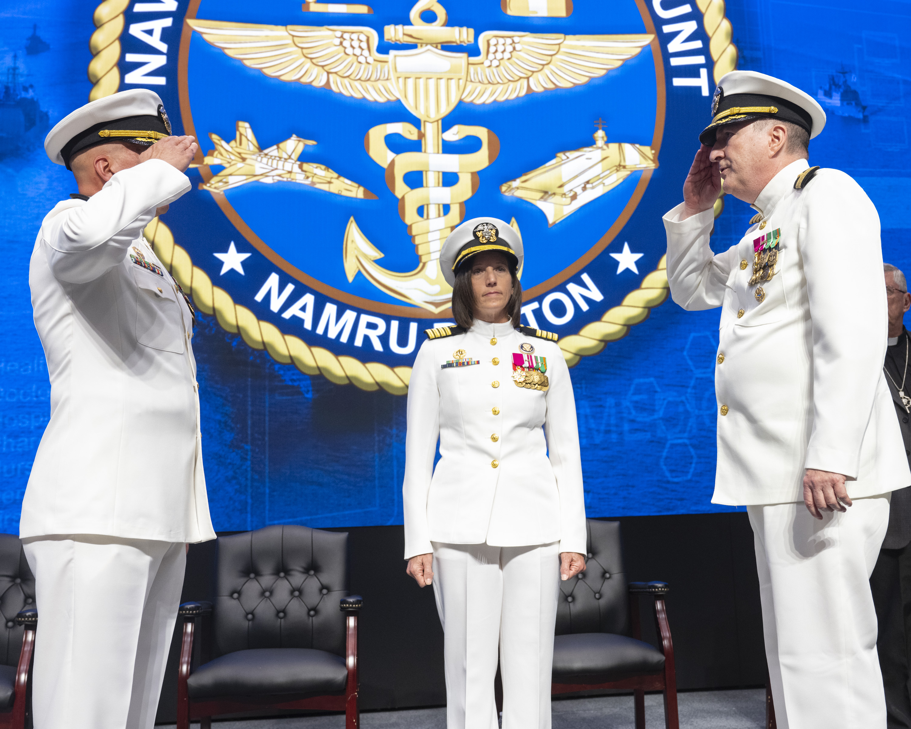 Naval Medical Research Unit Dayton welcomes new commander in