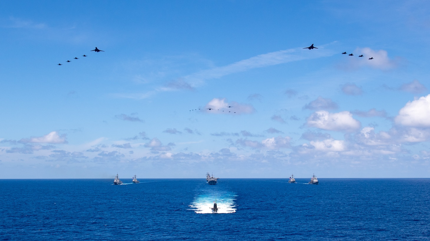 Carrier Strike Group 5 joins USS Blue Ridge, allies to begin