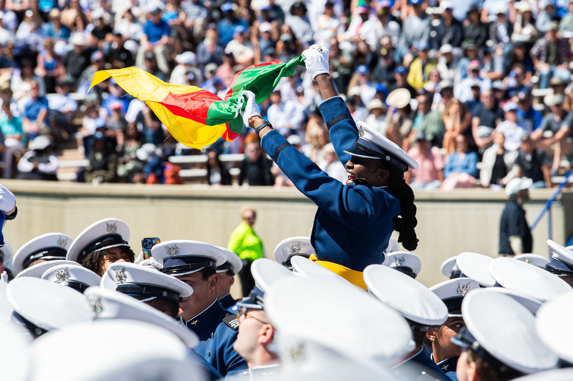 Cameroonian graduation ceremony held at the U.S. Air Force Academy, Colo. May 30, 2024.