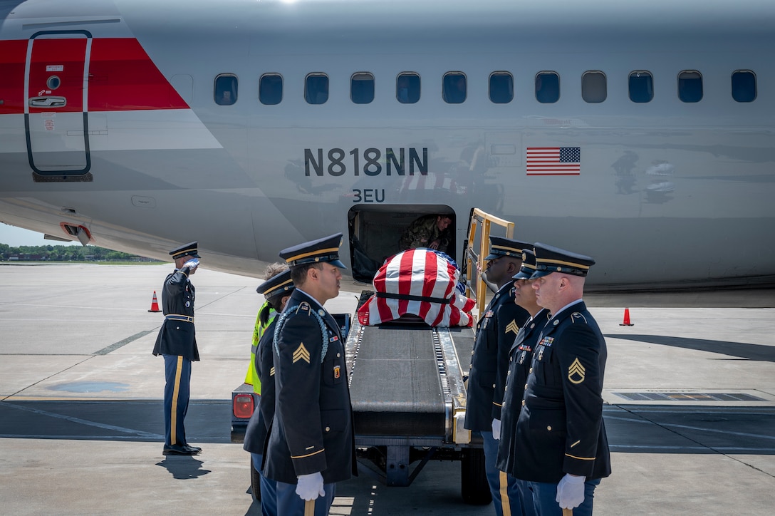 Remains of fallen WWII Airman returns home after 80 years