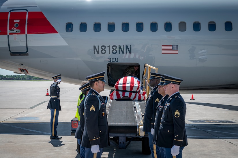 Remains of fallen WWII Airman returns home after 80 years