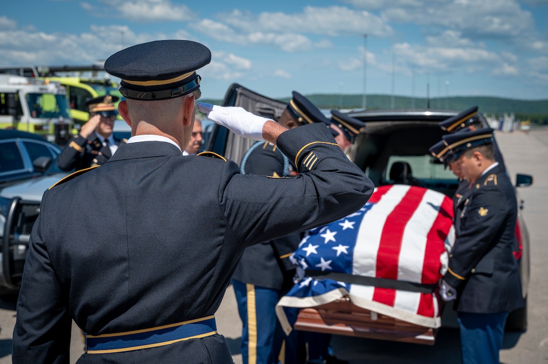 Remains of fallen WWII Airman returns home after 80 years