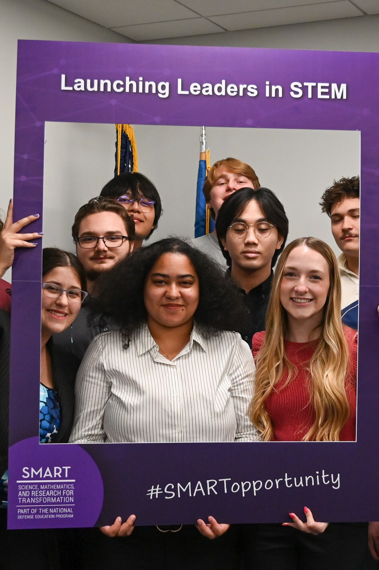 Participants of the Department of Defense Science, Mathematics, and Research for Transformation Scholarship-for-Service Program were given a glimpse into the inner workings of the 76th Software Engineering Group, Tinker AFB, Okla. June 6.