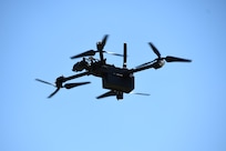 Soldiers with the Army National Guard train with RQ-28A short range reconnaissance quadcopters during a field training exercise at Fort Indiantown Gap, Pennsylvania, June 6, 2024. Instructors with the Pennsylvania National Guard's 166th Regiment Regional Training Institute led the training, where Soldiers gained the most up-to-date knowledge and readiness with these drones. (U.S. Army National Guard photo by Spc. Aliyah Vivier)