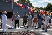 A tour of the USS Montgomery (LSC-8) during Portland Fleet Week.