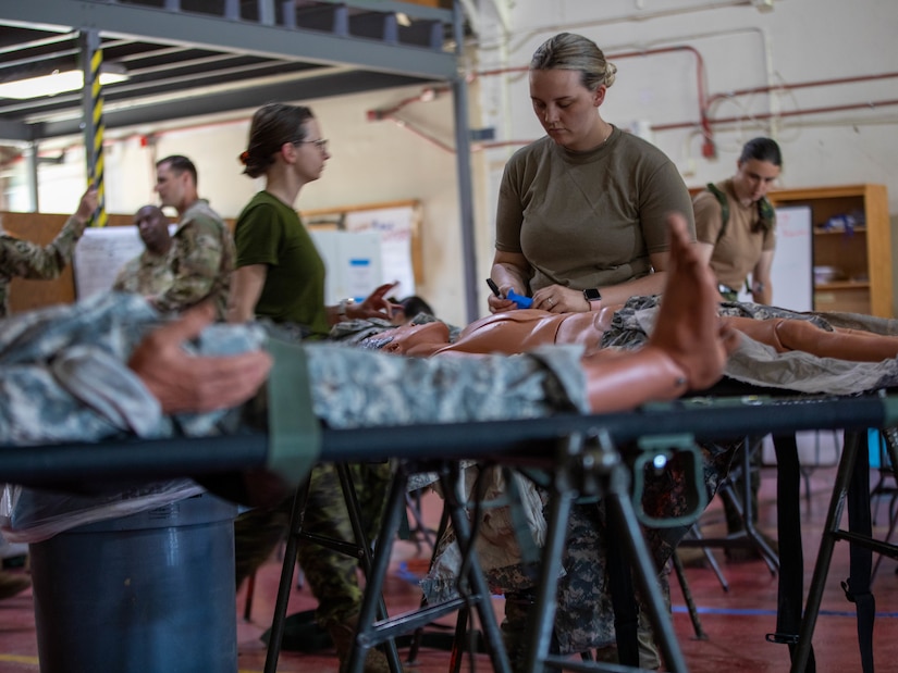 From simulation to situation: Realistic medical training for combat