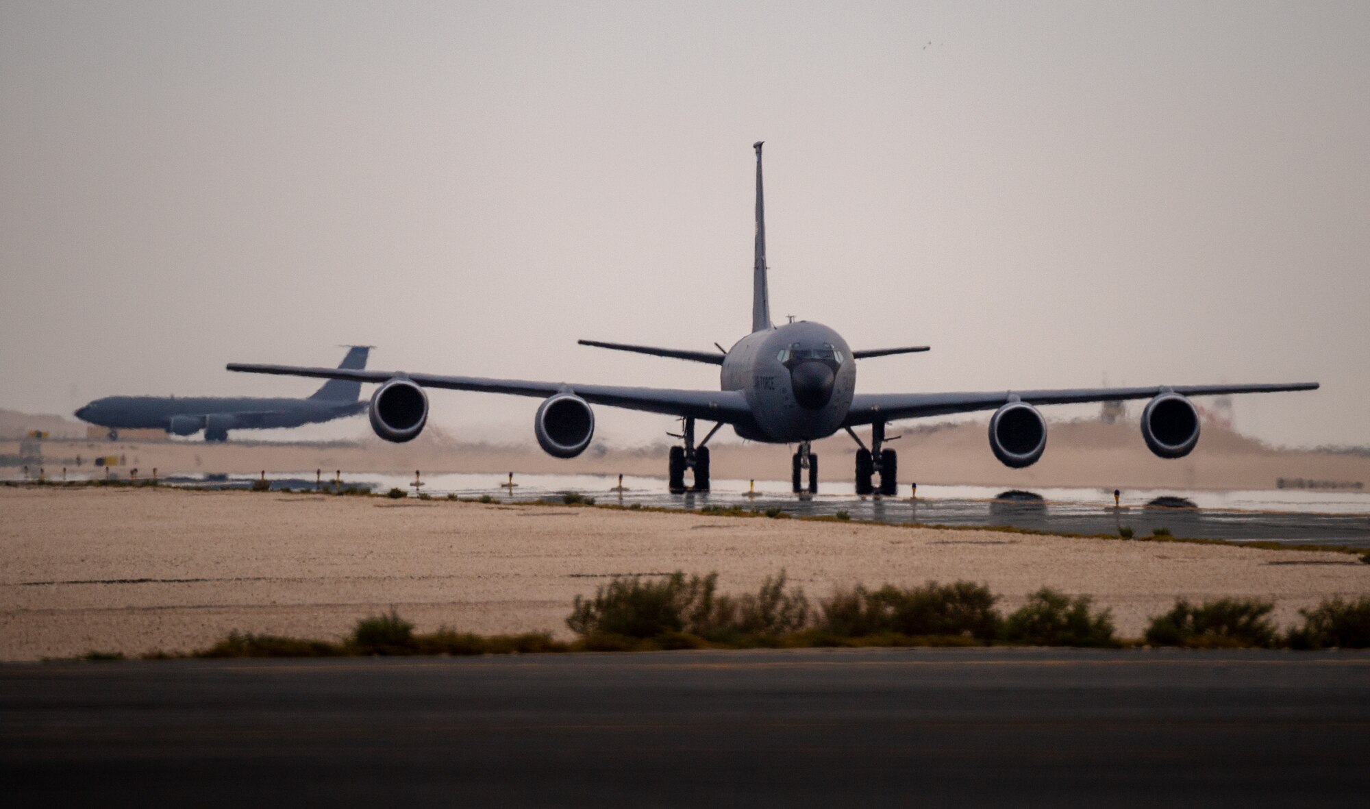 The 350th EARS is deployed within the CENTCOM area of responsibility to help defend U.S. and coalition interests, promote regional security, and deter potential adversaries in the region. (U.S. Air Force photo)