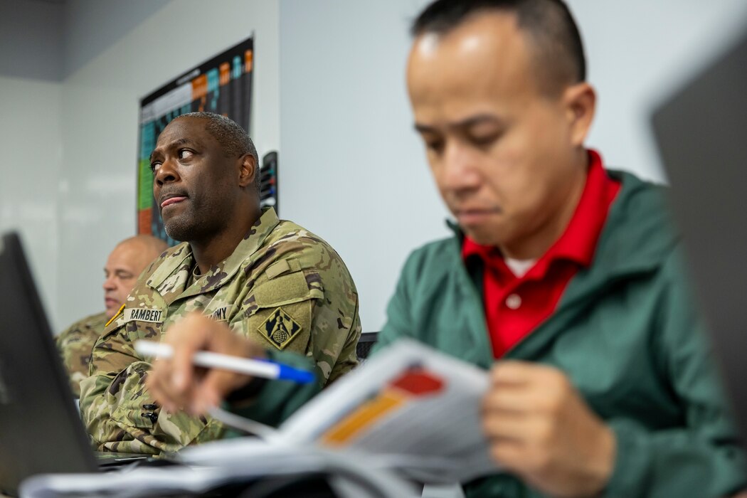 A “power team” made up of Soldiers and civilians from multiple governmental agencies trained together during a two-week exercise May 27 through June 7. The scenario simulated a devastating power outage affecting multiple states.