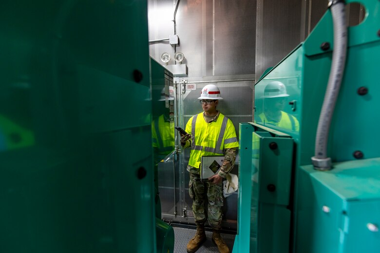 A “power team” made up of Soldiers and civilians from multiple governmental agencies trained together during a two-week exercise May 27 through June 7. The scenario simulated a devastating power outage affecting multiple states.