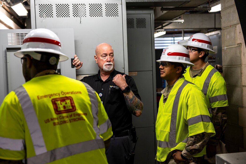 A “power team” made up of Soldiers and civilians from multiple governmental agencies trained together during a two-week exercise May 27 through June 7. The scenario simulated a devastating power outage affecting multiple states.