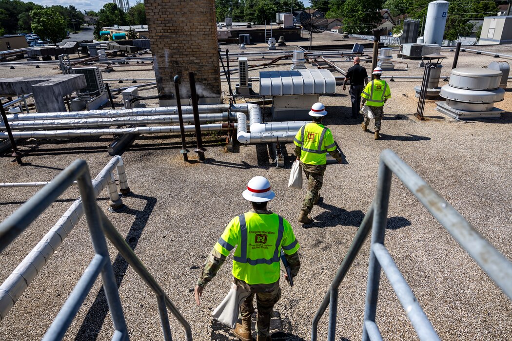 A “power team” made up of Soldiers and civilians from multiple governmental agencies trained together during a two-week exercise May 27 through June 7. The scenario simulated a devastating power outage affecting multiple states.