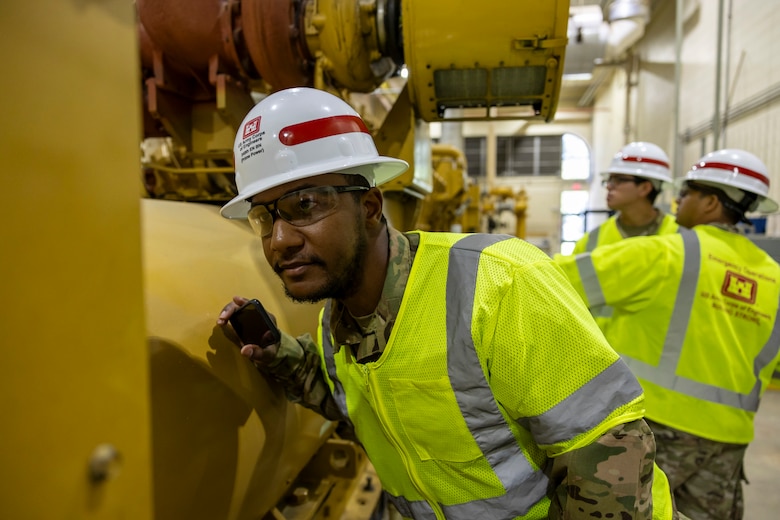 A “power team” made up of Soldiers and civilians from multiple governmental agencies trained together during a two-week exercise May 27 through June 7. The scenario simulated a devastating power outage affecting multiple states.