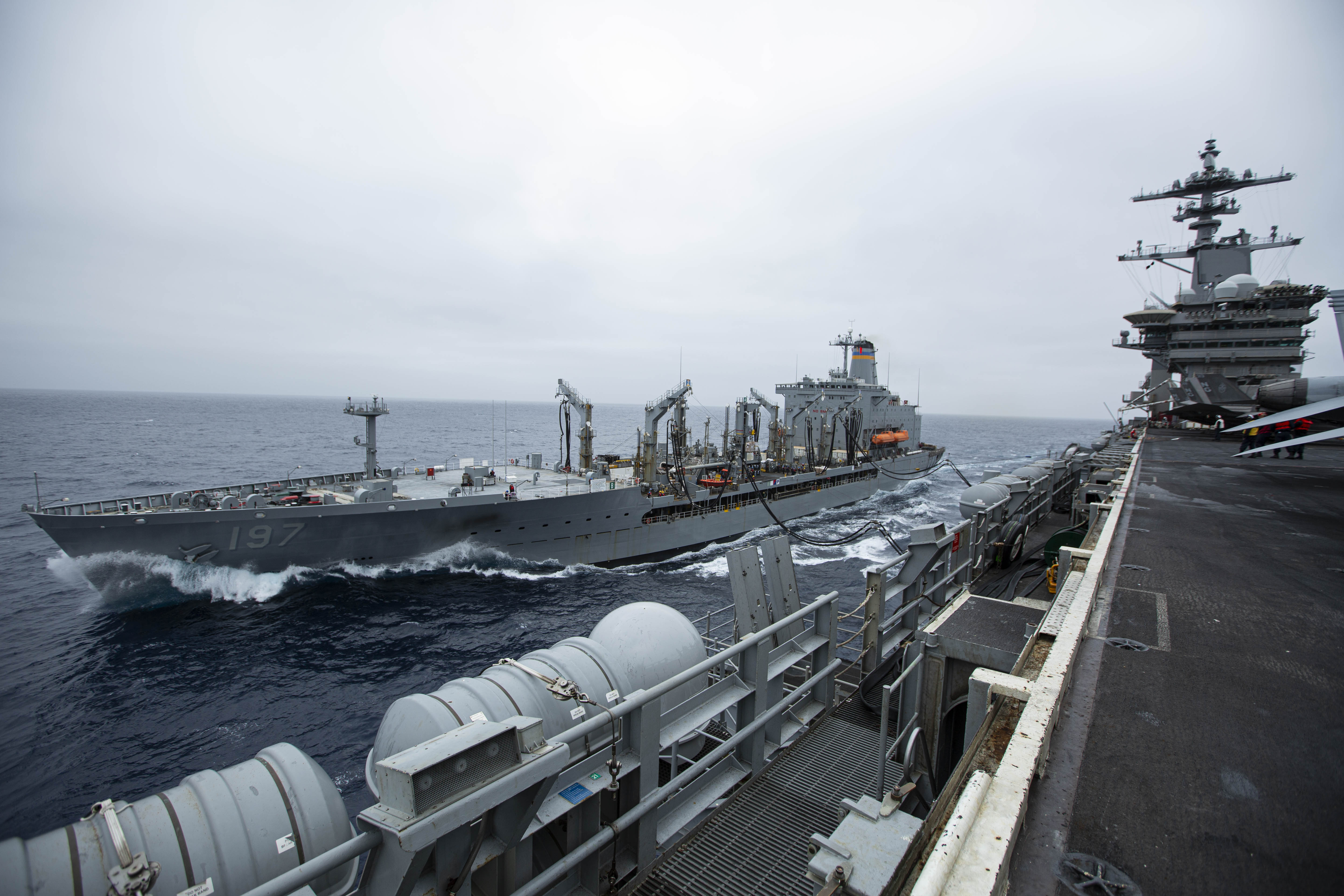 USS Abraham Lincoln (CVN 72) underway operations.