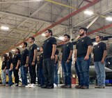 New Recruits taking the Oath of Enlistment