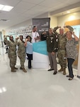 Baltimore MEPS leadership and staff pose with 7B Recruiting company after conducting a successful pilot initiative. Baltimore MEPS spearheads an initiative for home school students with the first-ever event aimed at connecting home school students with a multitude of career opportunities, including those in the military by utilizing the ASVAB Career Exploration Program.