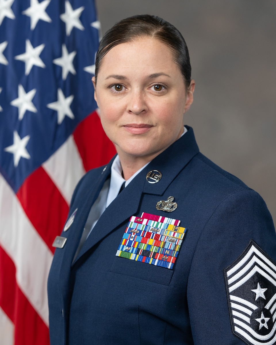 Chief Master Sergeant Tessa Fontaine official photo