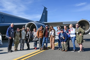 Honorary Commanders pose for a photo